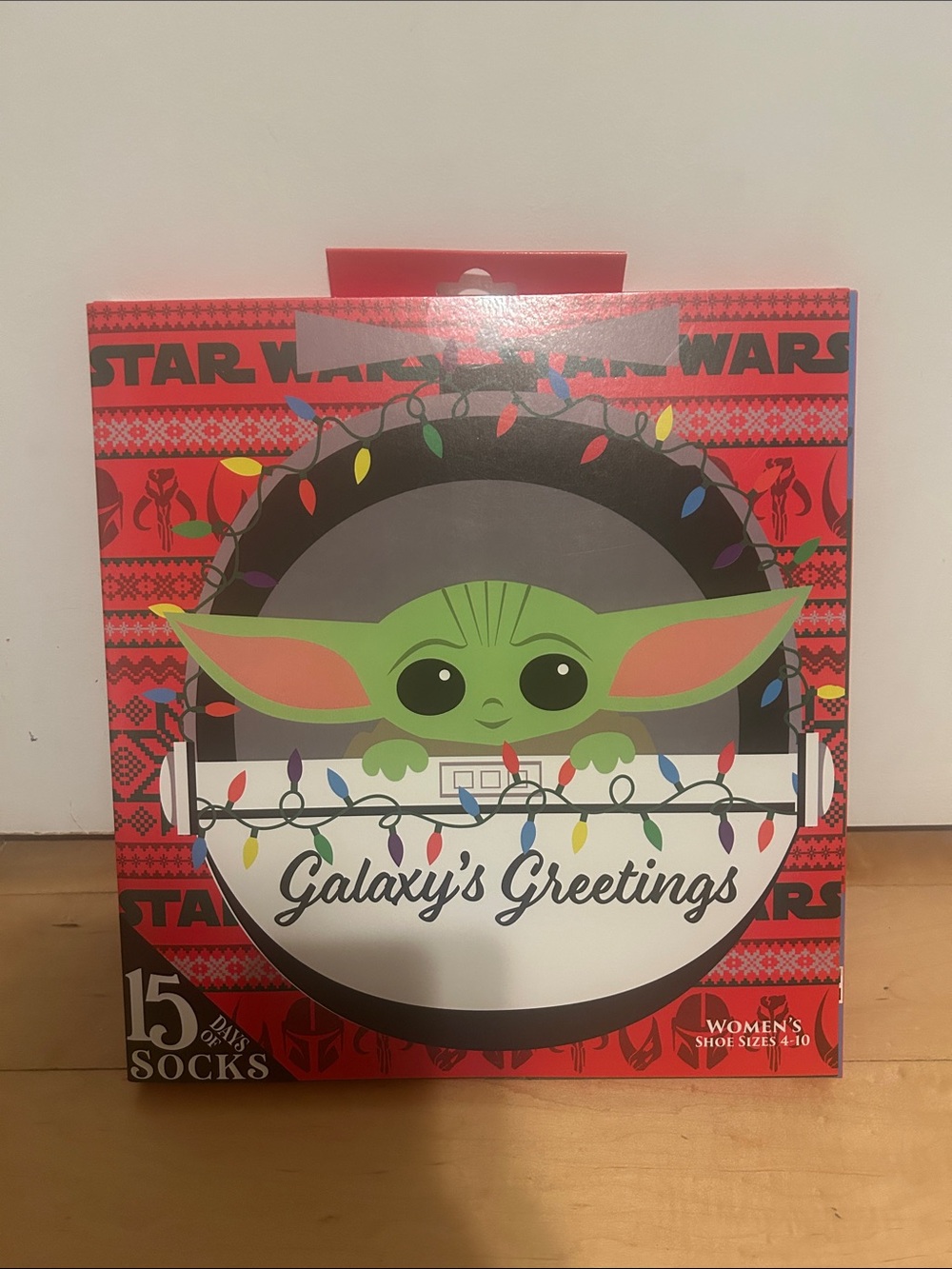 Star Wars 15 Days of  Holiday Socks-Women’s